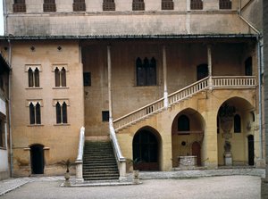 Kilátás Francois Borgia, Gandia hercege (1510-1572) hercegi palotájára. Gandia, Spanyolország (fotó) alkotó: Spanish School