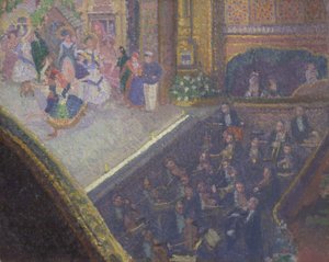 Balettjelenet a Homokon alkotó: Spencer Frederick Gore