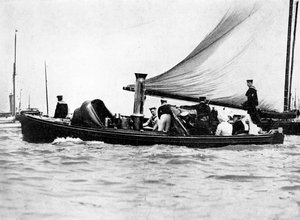 Királyi és császári parti Cowes-ban, 1910.