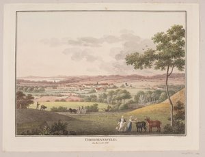 Christiansfeld, a nyugati oldalról