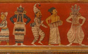 Falfestés a Subodharama Templom Képházában, Dehiwala (falfestmény)