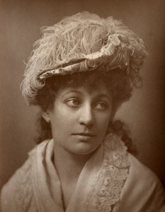Lucy Buckstone brit színésznő, 1884.