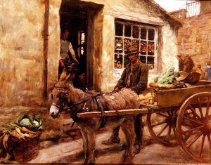A zöldséges kocsi alkotó: Stanhope Alexander Forbes
