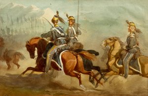 Lovasság, Stanislao Grimaldi del Poggetto illusztrációja