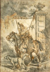 Lancers on járőr, illusztráció: Stanislao Grimaldi del Poggetto