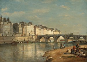 Tournelle híd, Párizs, 1862.