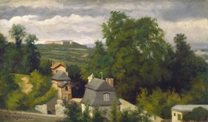 Kilátás Caen külvárosára, 18721875. alkotó: Stanislas Lepine