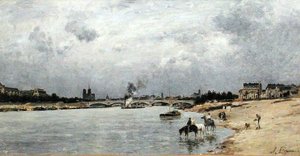 Austerlitz híd, Párizs (olaj, vászon)