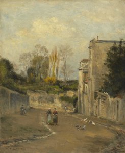 Montmartre, a rue Cortot, 1872-76 körül
