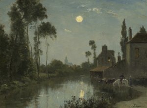 Holdfényes folyó, 1866-70 körül