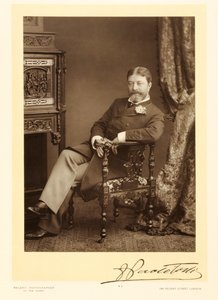 Sir Francesco Paolo Tosti (1847-1916), dalszerző, portréfotó