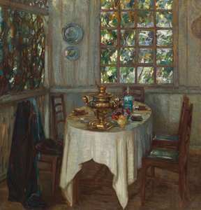 Belső szamovárral, 1914