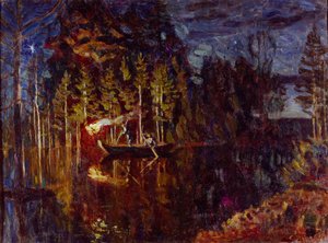 Éjszakai lándzsahorgászat 1916 tavaszán