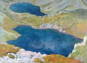 Hinczow-tavak a Tátrában, 1907