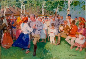 Uhlánok, ulánok, a fiúk szép kép... alkotó: Stanislaw Janowski