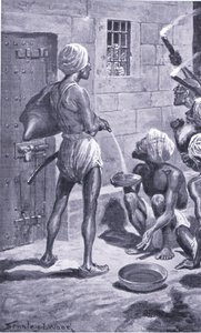 A kalkuttai fekete lyuk (1866-1928) (litho)