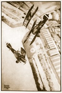 Az első R.A.F. Előadás, illusztráció John Hamilton „Flying Memories” című művéből