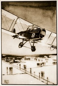 Az R.A.F segít megtörni a közlekedési sztrájkot alkotó: Stanley Orton Bradshaw