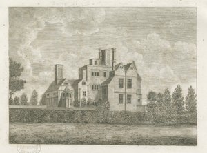 Brewood - Black Ladies Priory: metszet, és [?18. század] (nyomat)