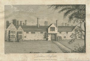 Drayton Bassett – „Drayton Manor”: metszet, nd [c 1791] (nyomtatás) alkotó: Stebbing Shaw