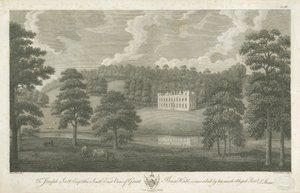 Great Barr Hall: metszet, nd [1762-1802] alkotó: Stebbing Shaw