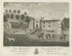 Himley Hall: metszet alkotó: Stebbing Shaw