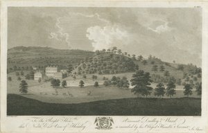 Himley Hall: metszet, nd [1762-1798] alkotó: Stebbing Shaw