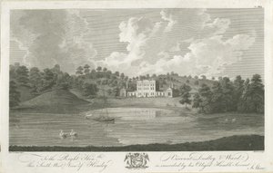 Himley Hall: metszet, nd [1762-1798]