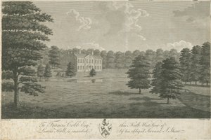 Lysways Hall: metszet, nd [1762-1802] (nyomtatás) alkotó: Stebbing Shaw