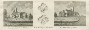 Mavesyn Ridware templom: metszet, 1781