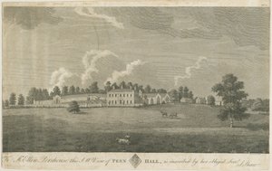 Penn Hall: metszet, és [18. század vége] (nyomtatás) alkotó: Stebbing Shaw
