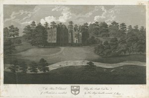 Prestwood Hall: metszet, nd [1762-1802] alkotó: Stebbing Shaw