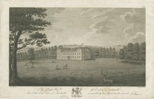 Sandwell Park – Hall: metszet, nd [1762-1798] alkotó: Stebbing Shaw