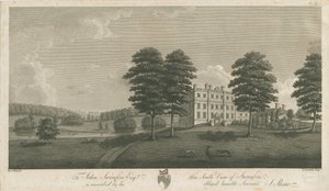 Swinfen Hall: metszet, nd [1762-1798] (nyomtatás) alkotó: Stebbing Shaw