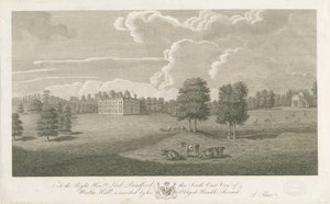 Weston-under-Lizard – Hall: metszet, nd [1762-1802] (nyomtatás) alkotó: Stebbing Shaw