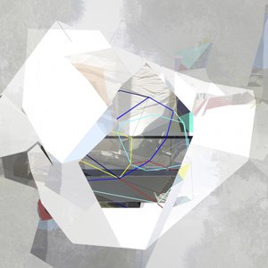 Absztrakt geometrikus fénytáj alkotó: Stefan Fransson