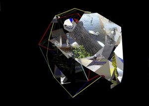 Absztrakt geometrikus hattyúk