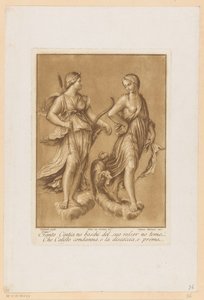 Diana en Callisto Plafondschilderingen van de Loggia di Galatea in de Villa Farnesina te Rome (sorozat címe)