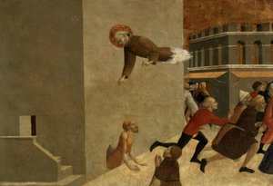 A Boldog Ranieri Rasini, aki kiszabadítja a szegényeket a firenzei börtönből, a San Francesco de Borgo San Sepolcro poliptichon predella táblája, 1437-44 (lásd még: 95743)