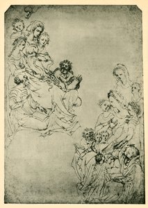„A liberális művészetek allegóriája: logika és nyelvtan”, 15. század eleje, 1943. alkotó: Stefano da Verona