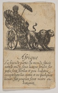 Afrika, 1644. alkotó: Stefano della Bella