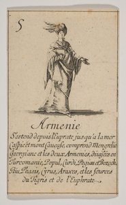 Örményország, 1644. alkotó: Stefano della Bella