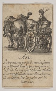Ázsia, 1644. alkotó: Stefano della Bella