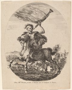 Halál lóháton alkotó: Stefano della Bella