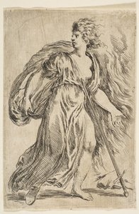 Dido megöli magát, kb. 1660. alkotó: Stefano della Bella