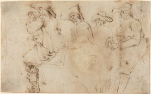 Négy lovas, 162730. alkotó: Stefano della Bella