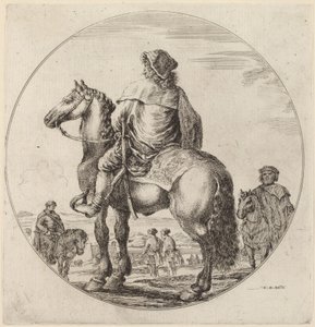 magyar lovas. alkotó: Stefano della Bella