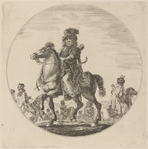 magyar lovas. alkotó: Stefano della Bella