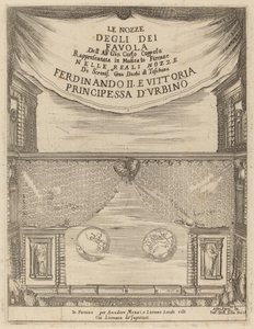 Az istenek esküvője: Frontispiece alkotó: Stefano della Bella