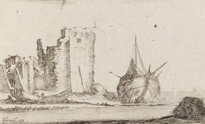 Tengerészgyalogos, 1642. alkotó: Stefano della Bella